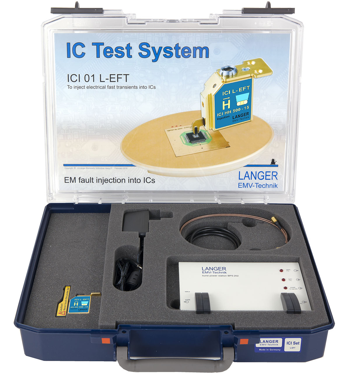 ICI 01 L-EFT set, IC EM Pulse Injection Langer Pulse